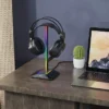 держатель для настольных игровых гарнитур с 7 световыми режимами