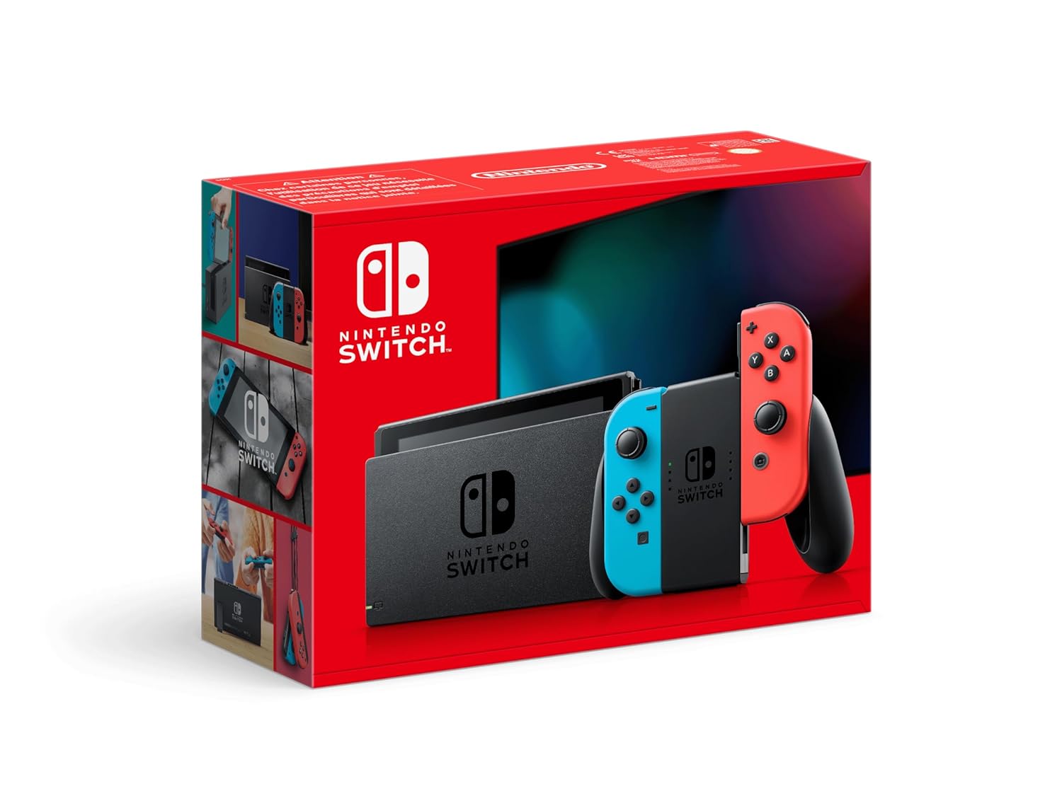 Игровая консоль Nintendo Switch Neon красный